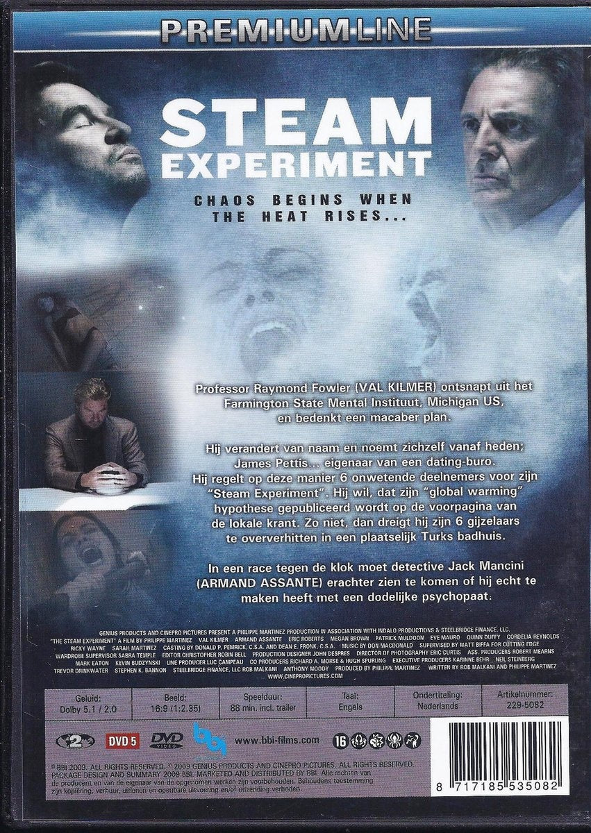 Steam experiment (DVD)