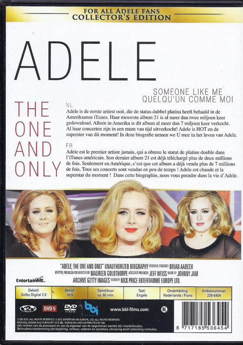 Adele – the one and only (DVD)