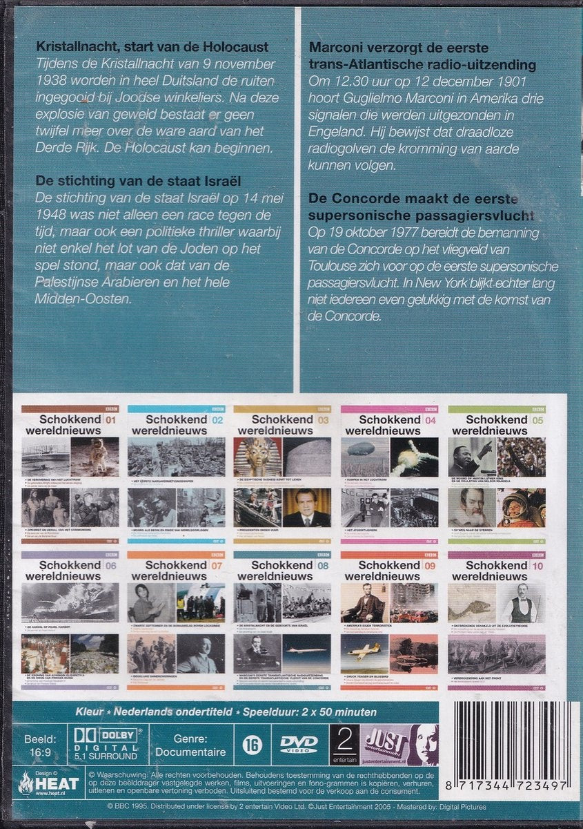 Schokkend wereldnieuws 8 – bbc – DVD