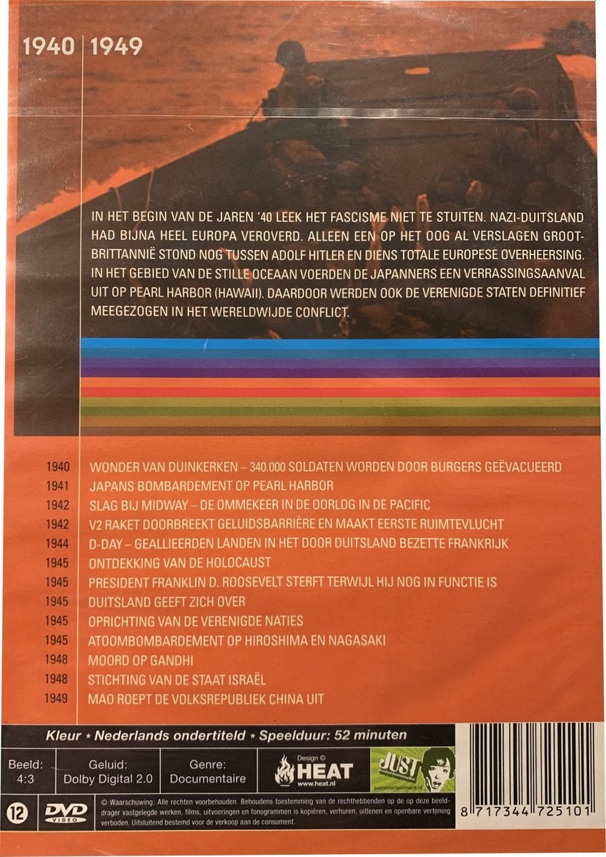 Milestones of the 20th century – 1940-1949 DVD