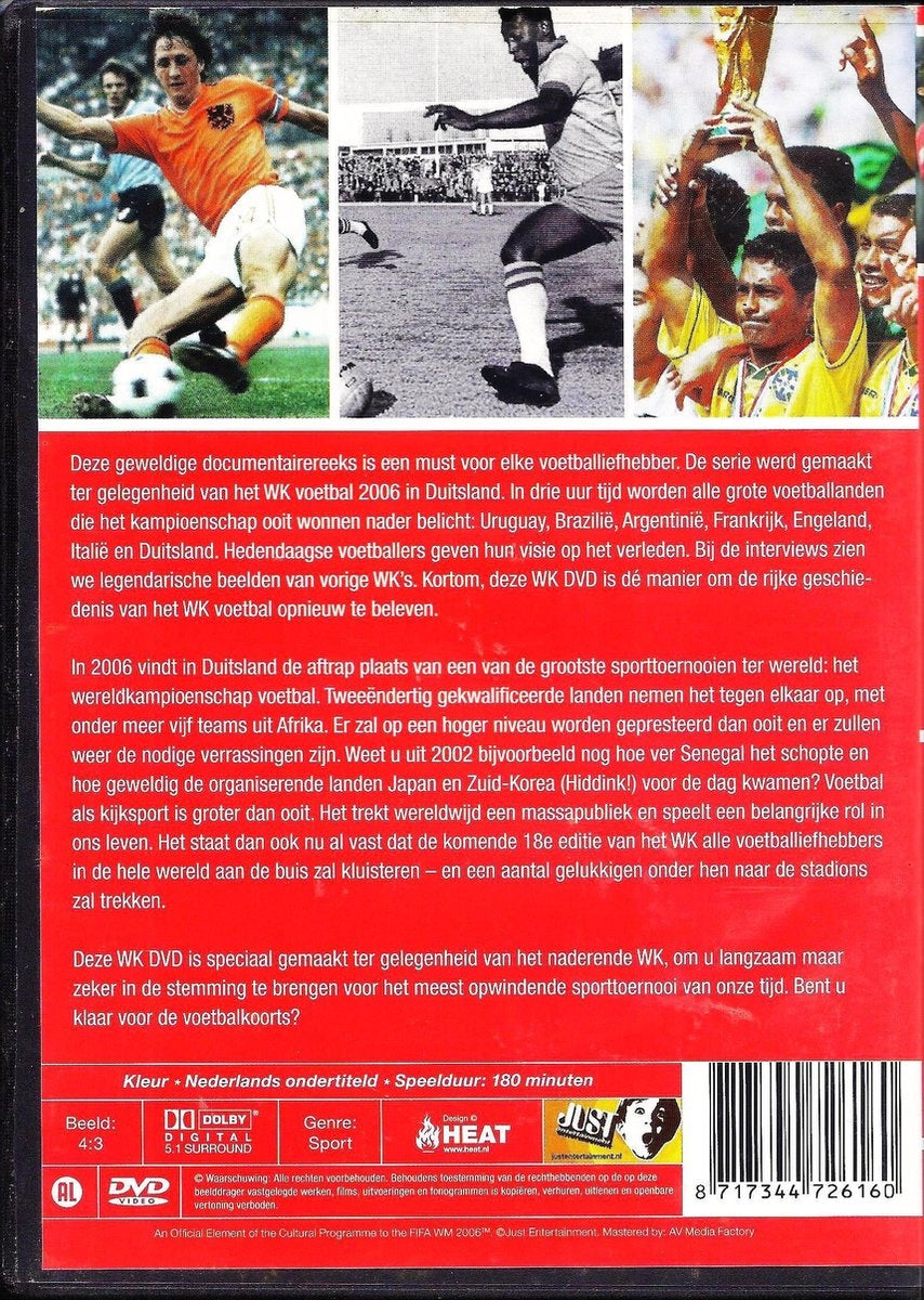 Wk DVD – urugay 1930 – duitsland 2006