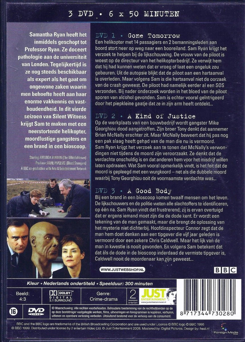 Silent witness – seizoen 4 – DVD