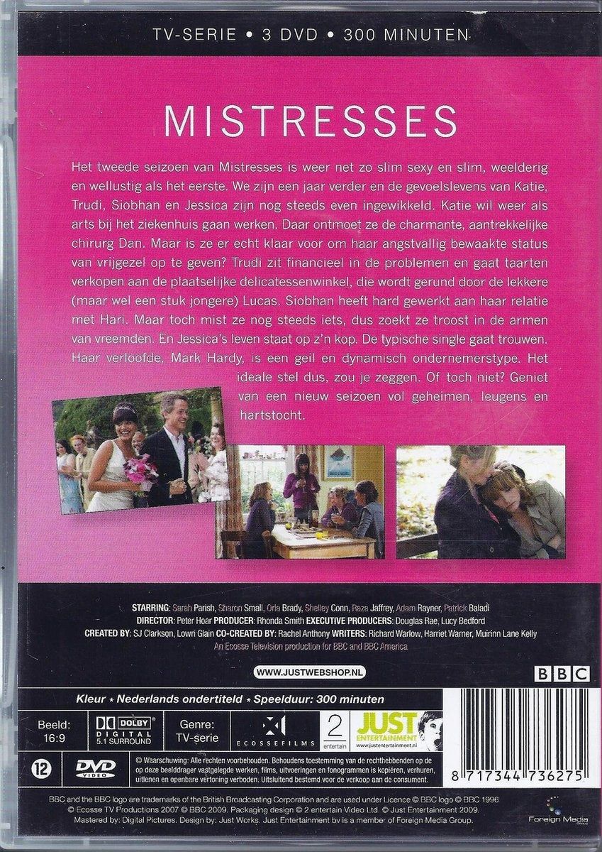 Mistresses – seizoen 2 – DVD