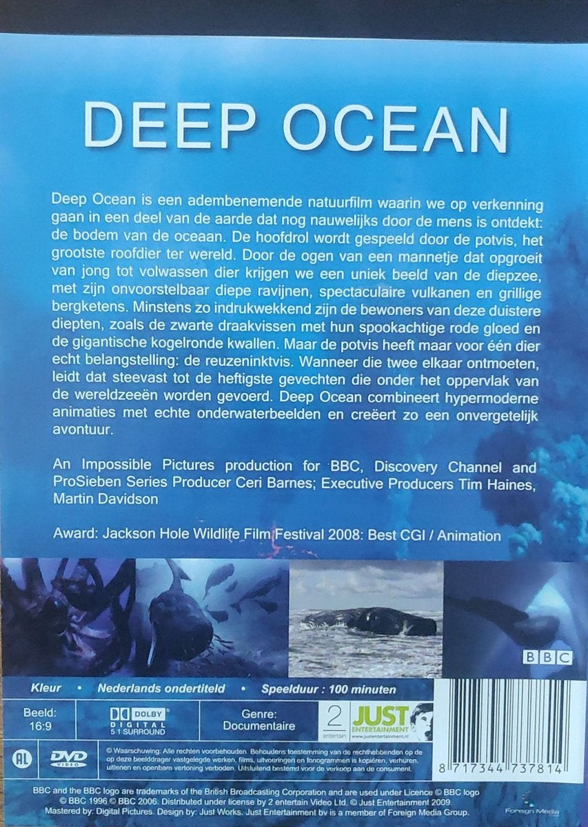 Deep ocean – DVD