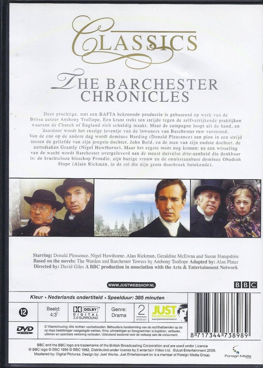 Barchester chronicles – DVD