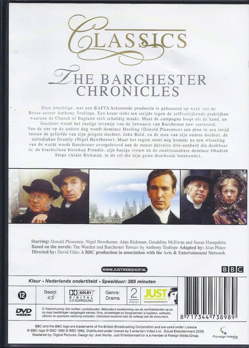 Barchester chronicles – DVD