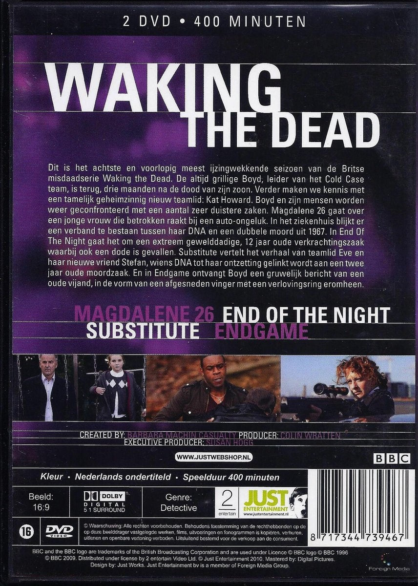 Waking the dead – serie 8 – DVD