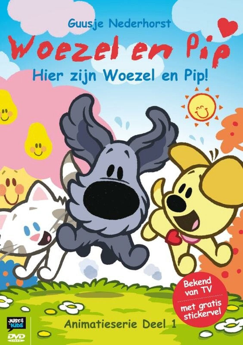 Woezel en pip – deel 1: hier zijn woezel & pip – DVD