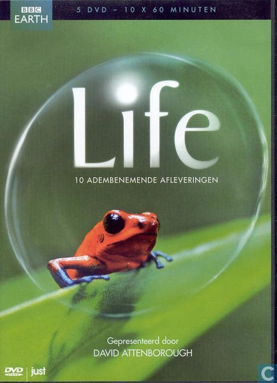 Life – 10 adembenemende afleveringen – bbc, david attenborough – 5dvd – DVD