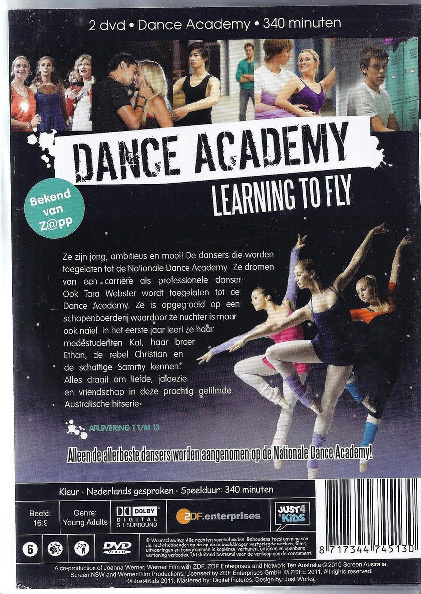 Dance academy – seizoen 1 (deel 1) – DVD