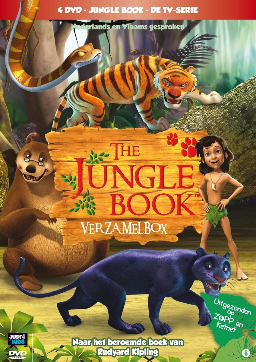 The jungle book – seizoen 1 deel 1 & 2 – DVD