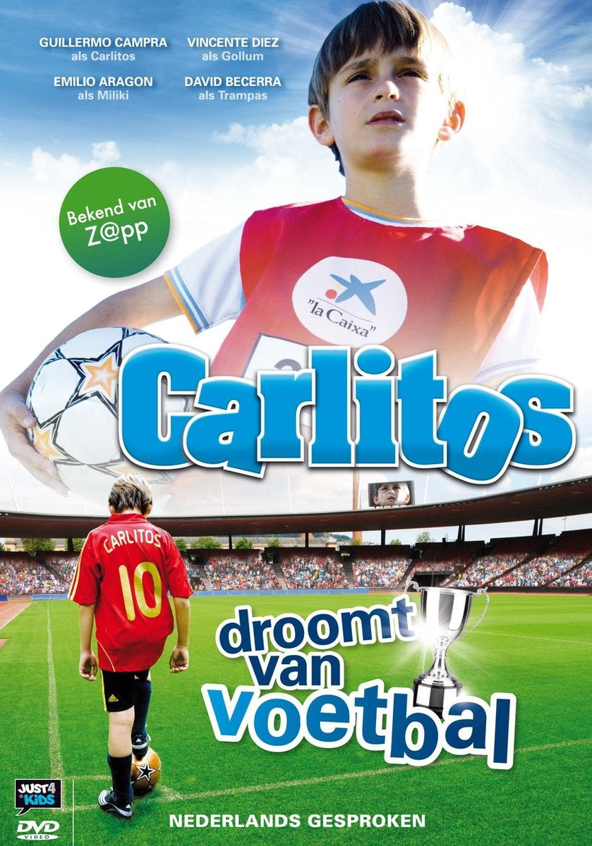 Carlitos droomt van voetbal – DVD