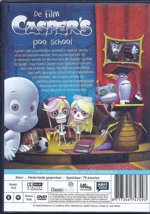 Casper's spookschool – de film – DVD