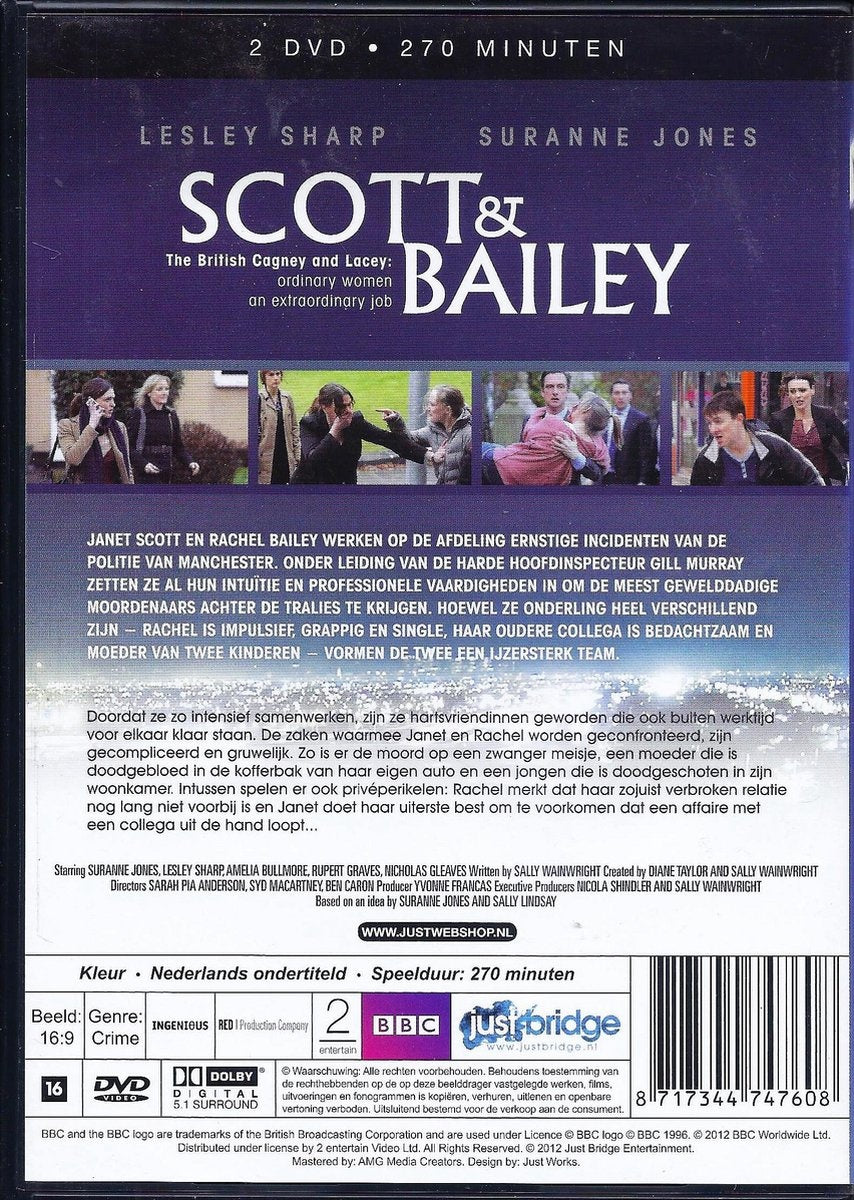 Scott & bailey – seizoen 1 (DVD)
