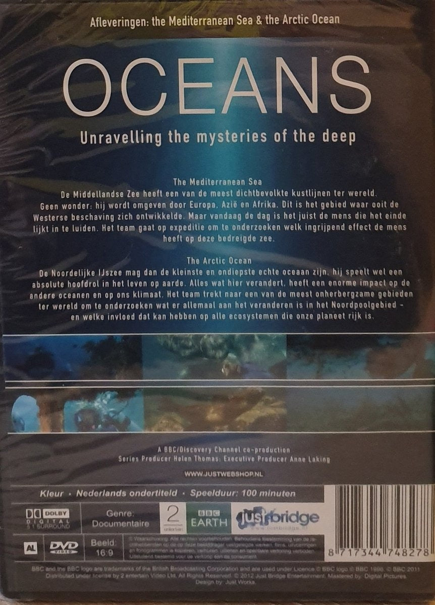 Oceans – unravelling the mysteries of the deep – DVD