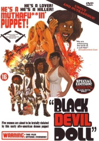 Black devil doll – DVD