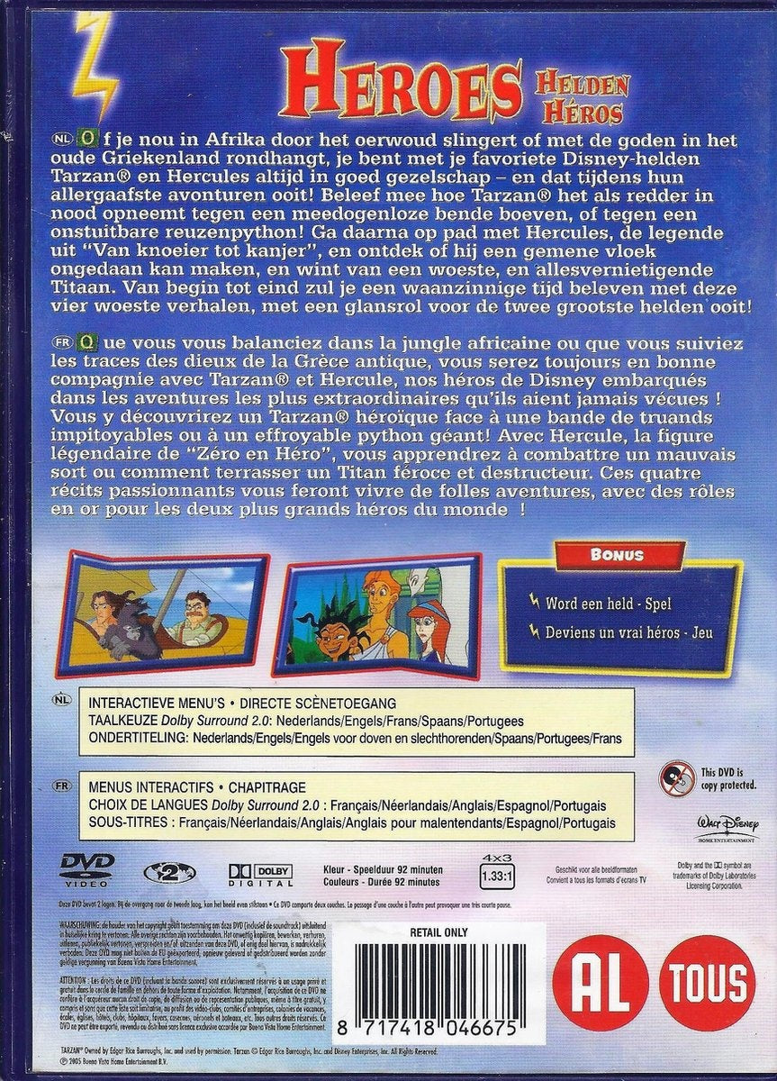 Disney helden – deel 1 – DVD