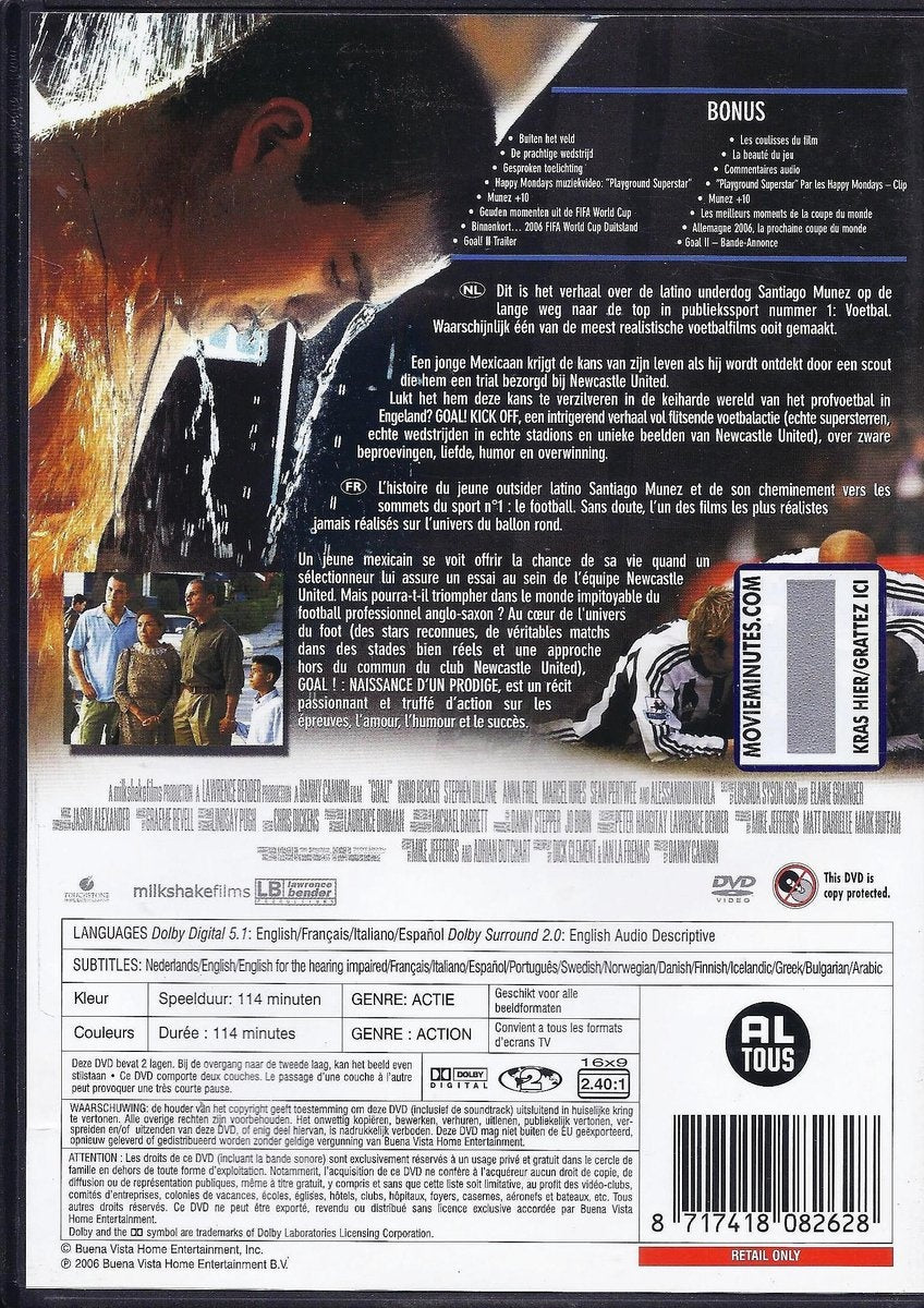 Goal: the impossible dream – DVD