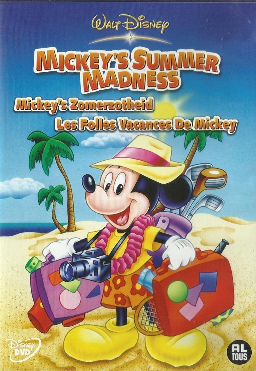 Mickey's zomerzotheid – DVD
