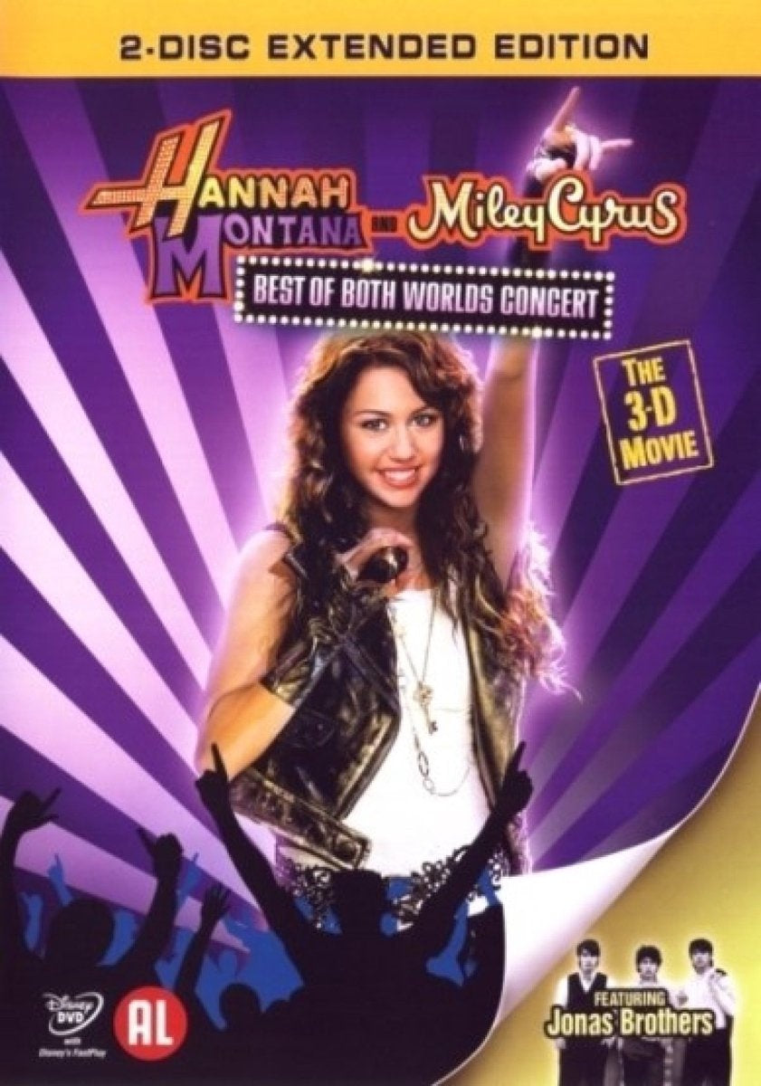 Hannah montana – miley cyrus – best of both worlds 3d concert (2dvd) – DVD