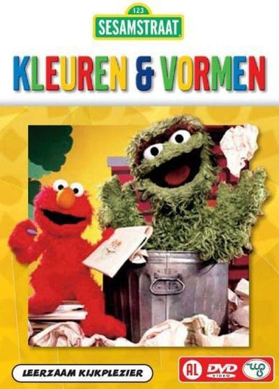 Sesamstraat – kleuren & vormen – DVD