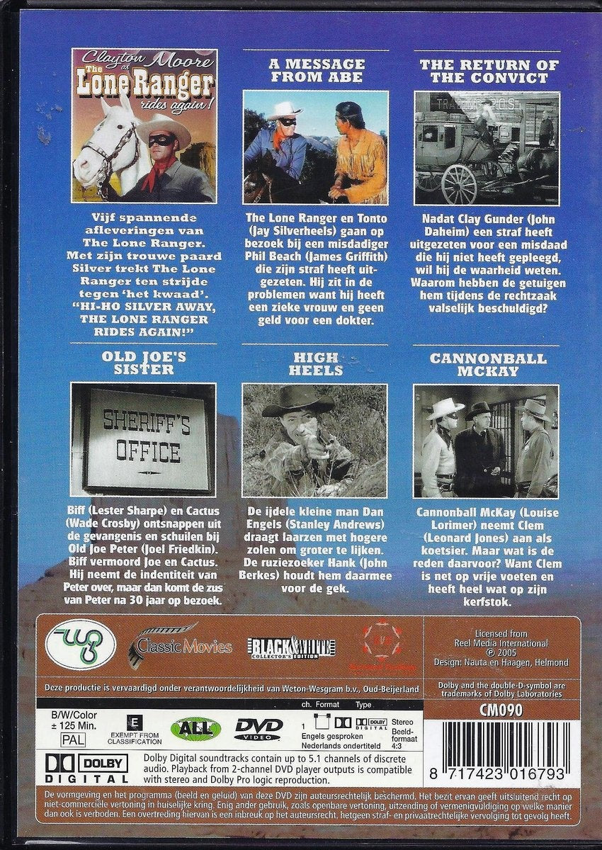 Lone ranger 3 – DVD