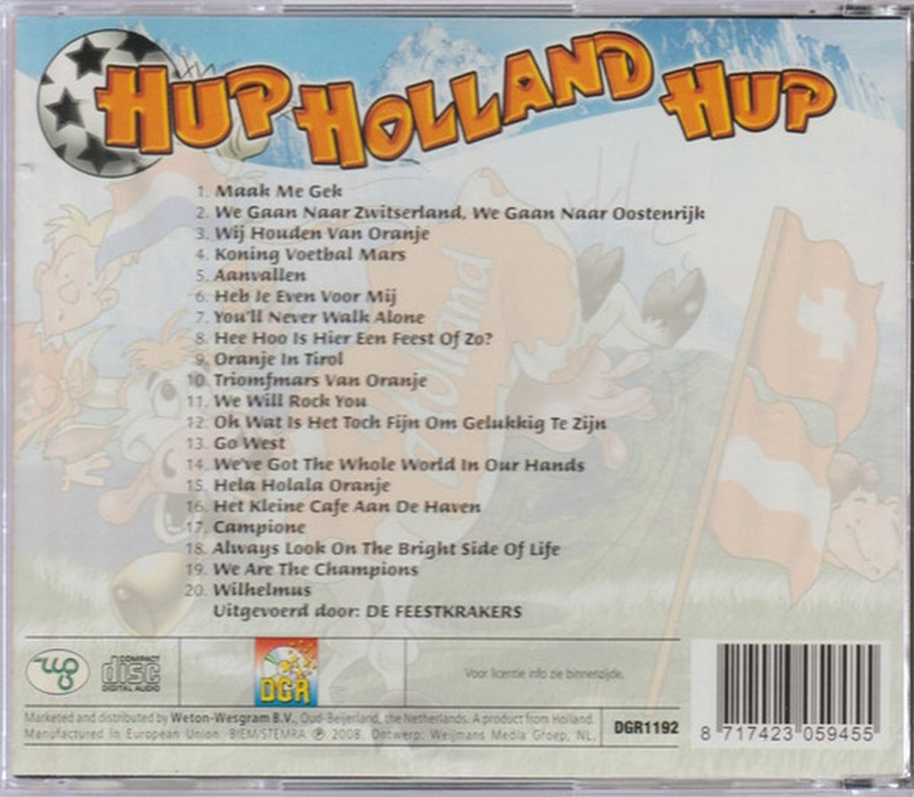 Various – hup holland hup ek 2008 – CD