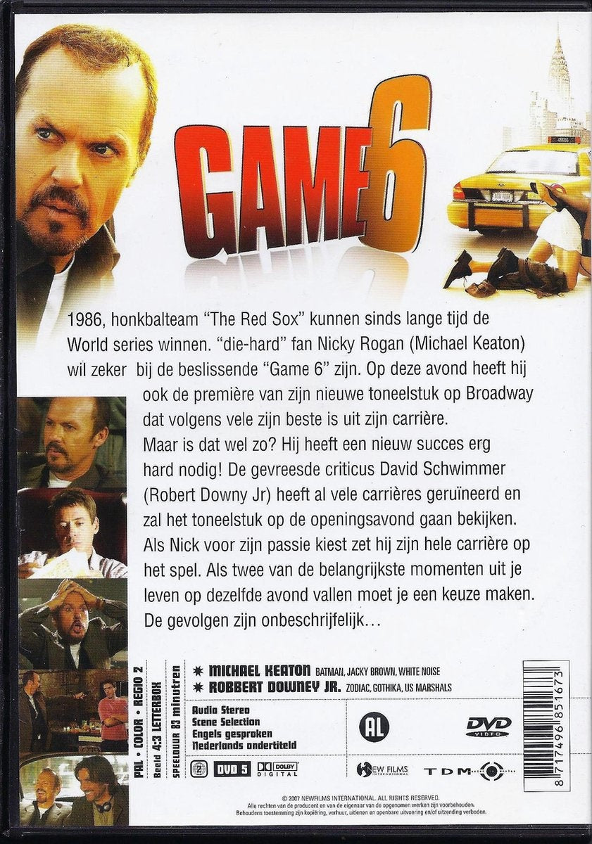 Game 6 – DVD