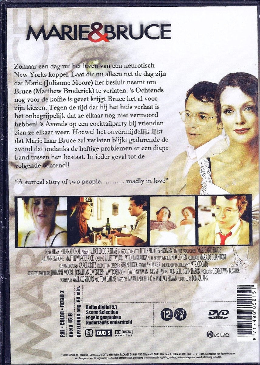 Marie & bruce – DVD