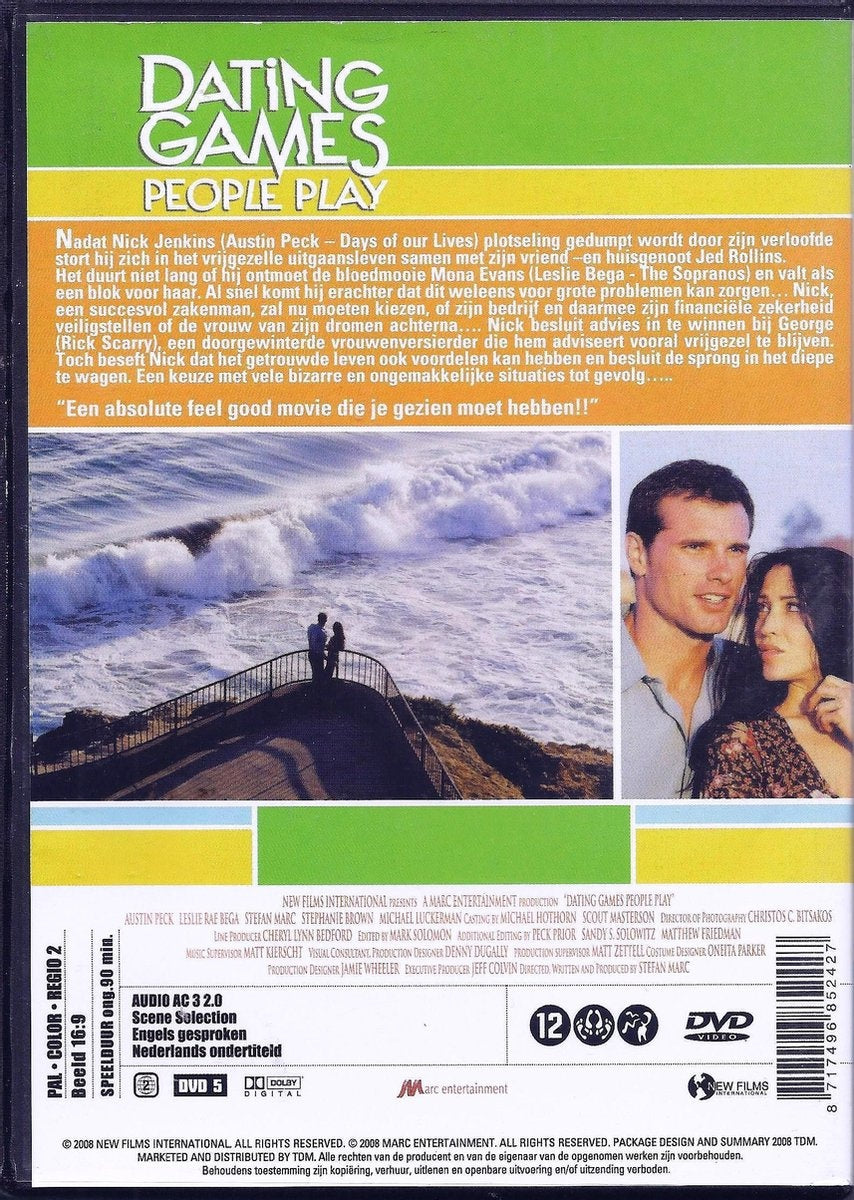 Dating games people play (DVD tweedehands film)