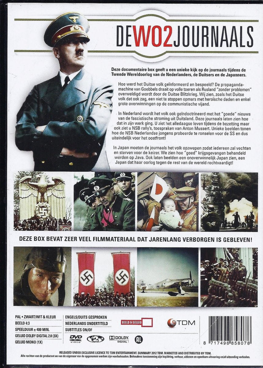 Wo2 journaals – documentary – DVD
