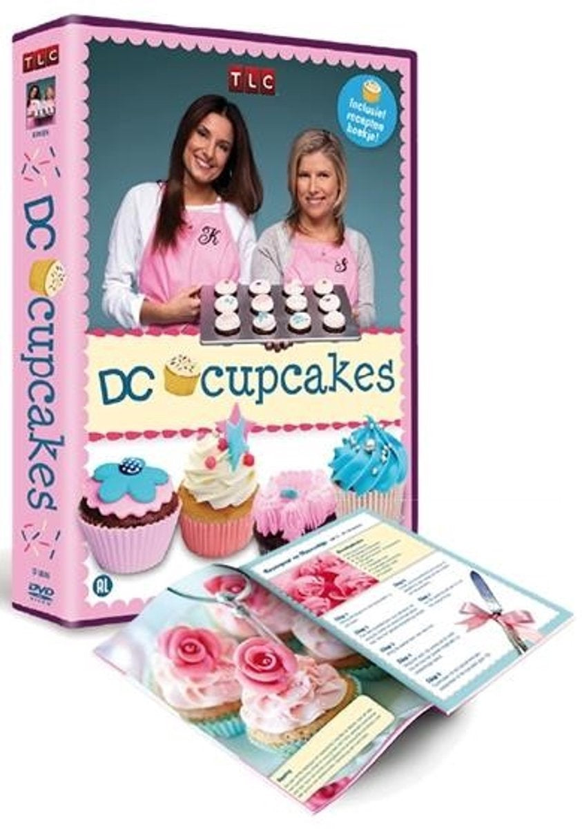 Cupcakes + receptenboek (DVD – boek)