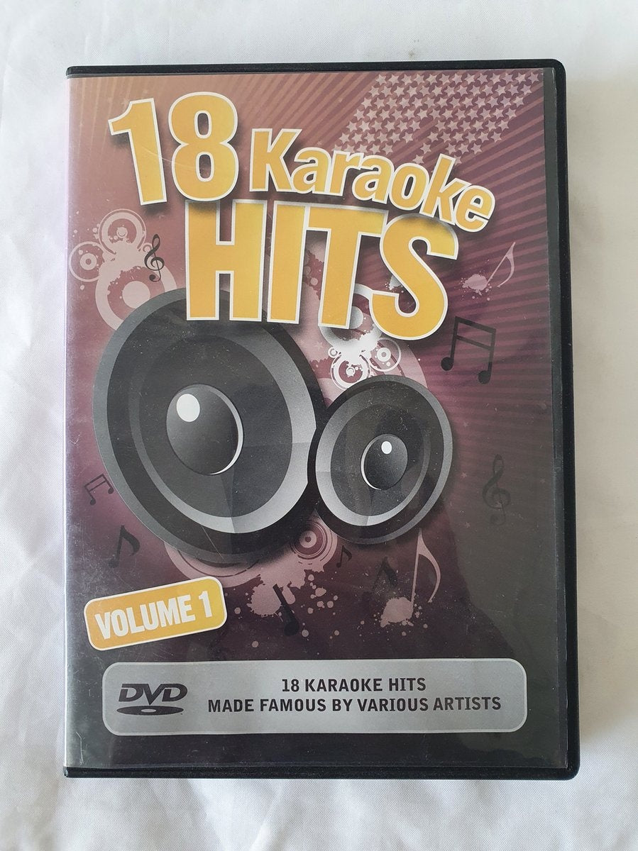 18 karaoke hits volume 1 – DVD