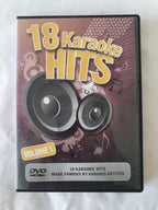 18 karaoke hits volume 1 – DVD