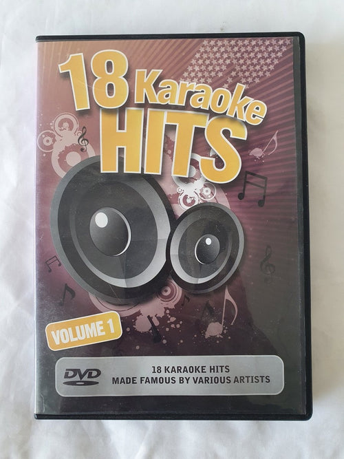 18 karaoke hits volume 1 – DVD
