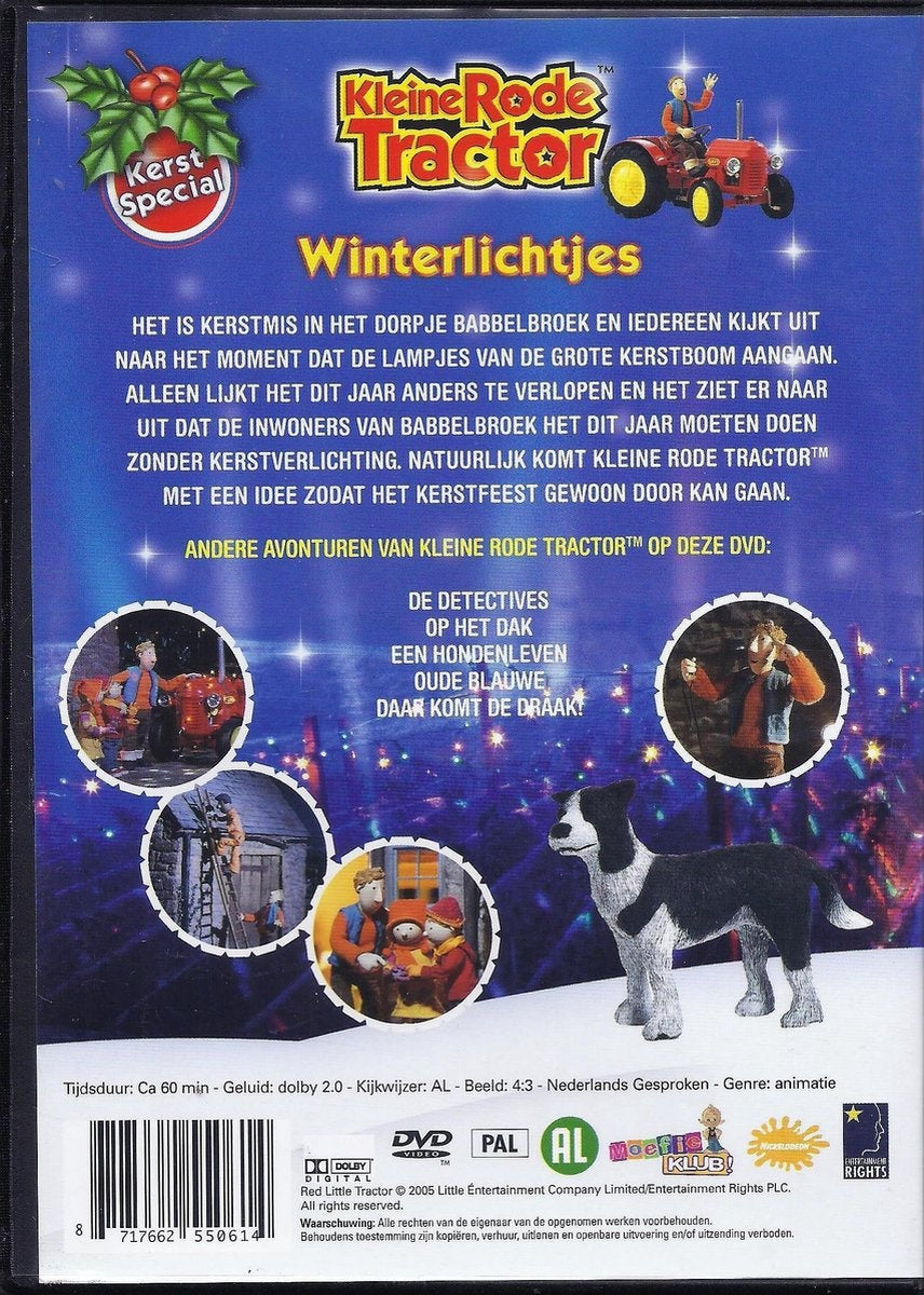 Kleine rode tractor – winterlichtjes – DVD