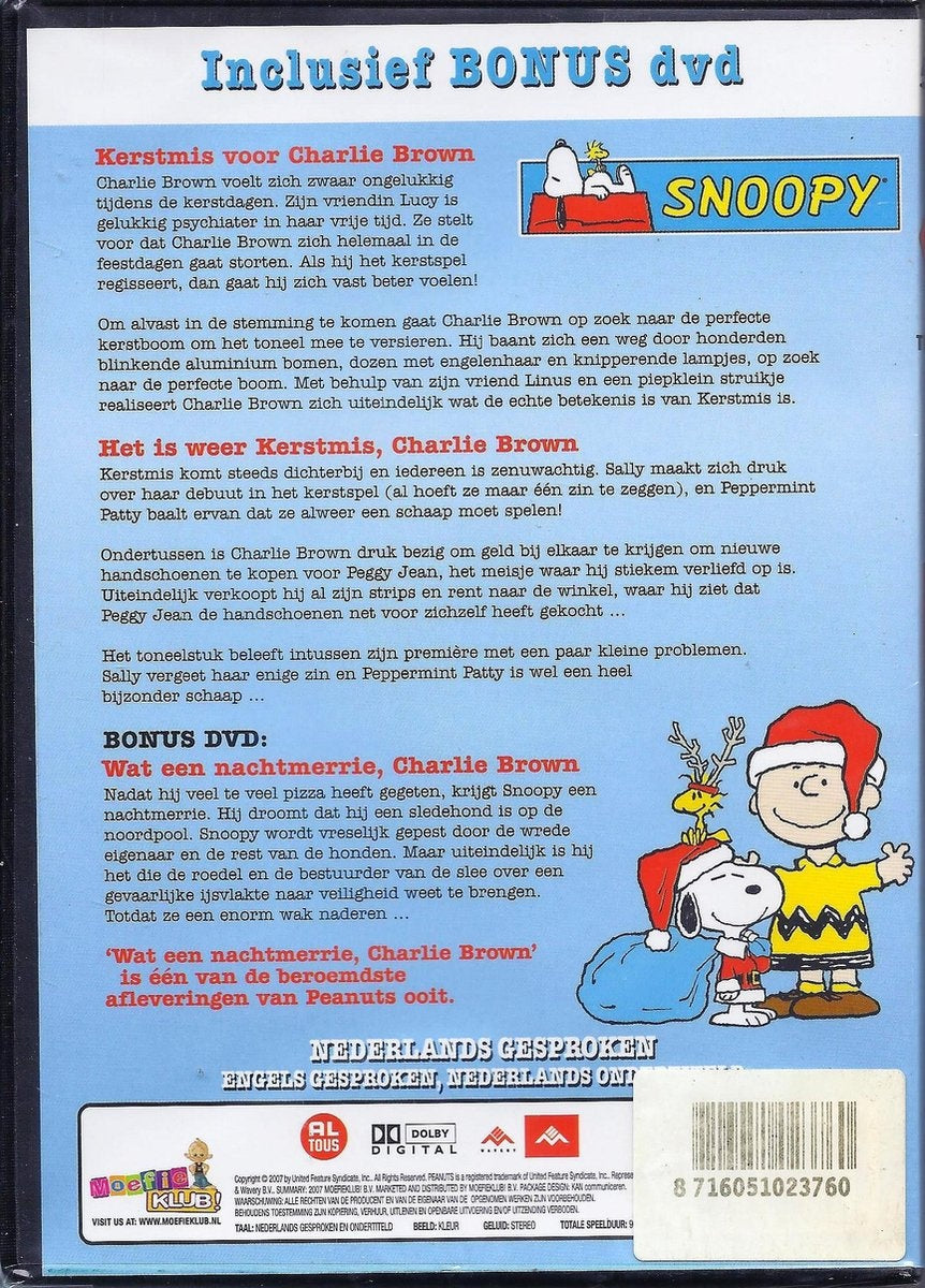 Snoopy – kerstfeest – DVD