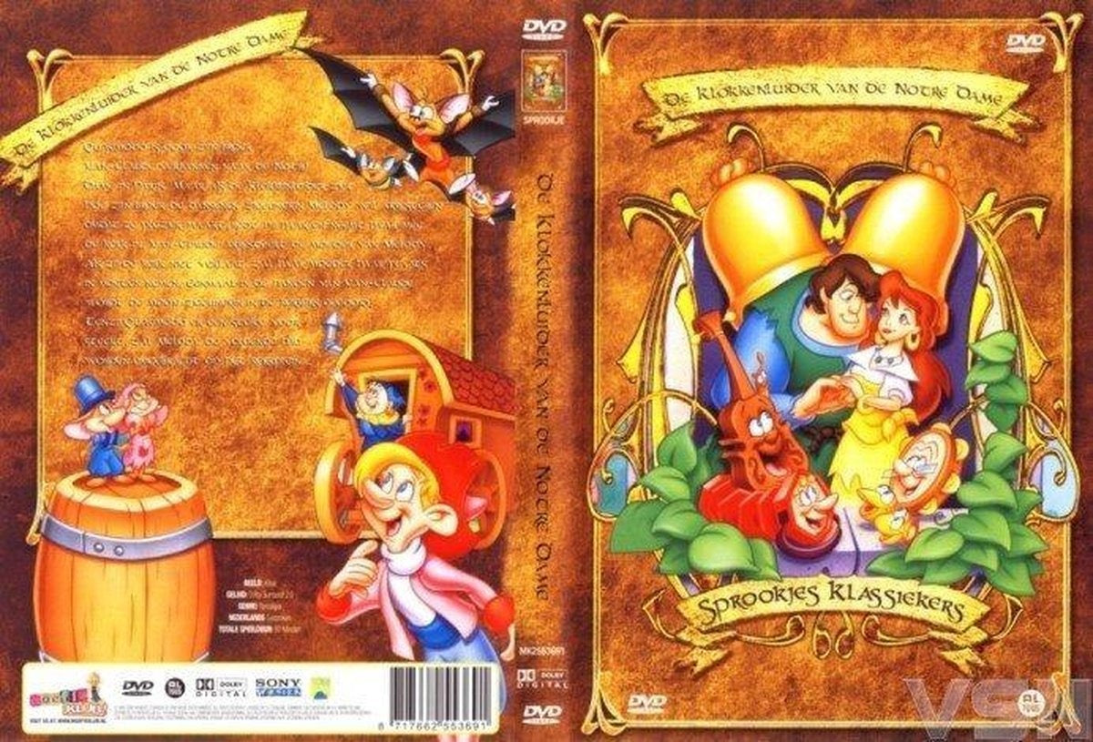 Amaray – klokluider notre dam – DVD