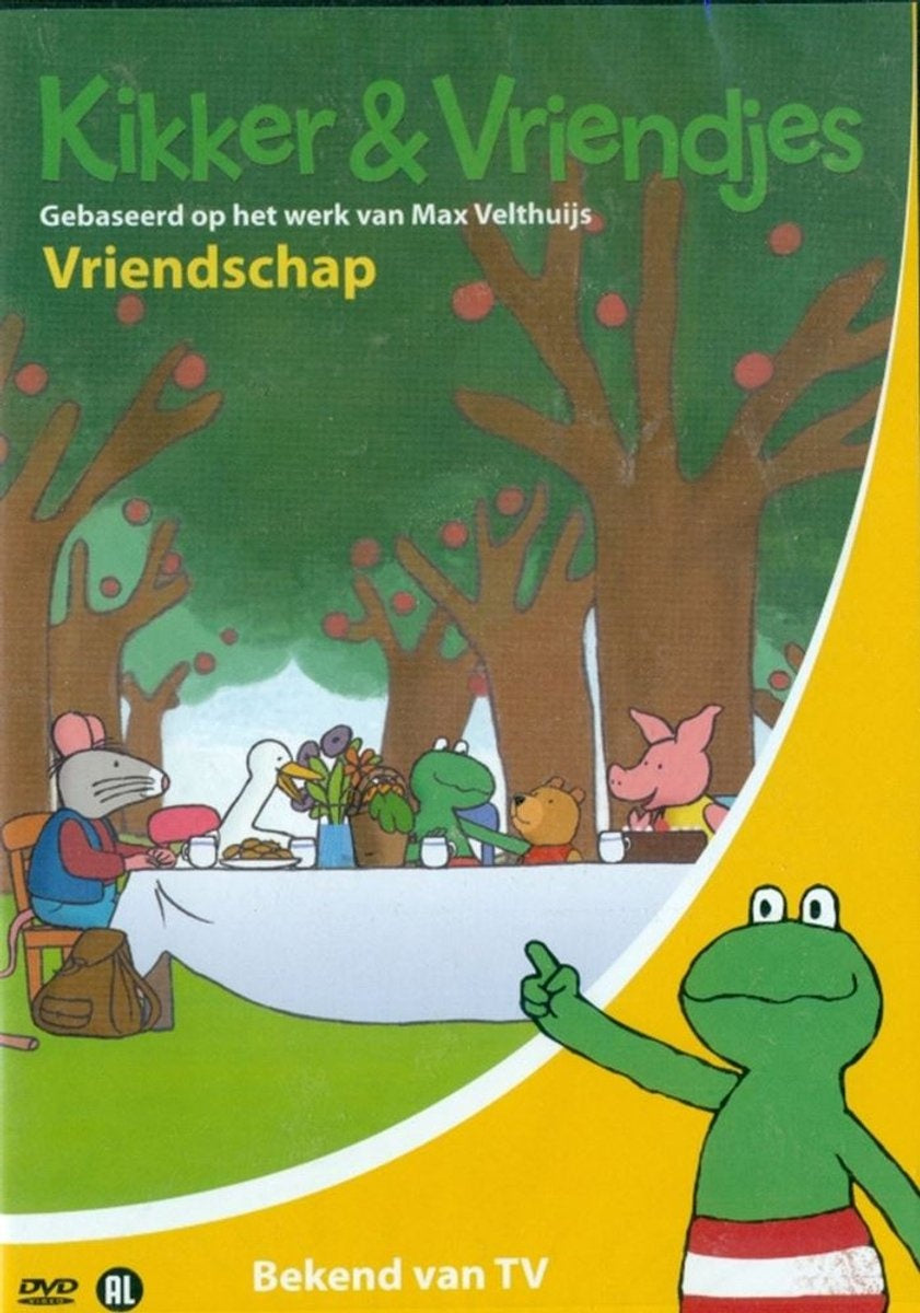 Kikker & vriendjes – vriendschap – DVD