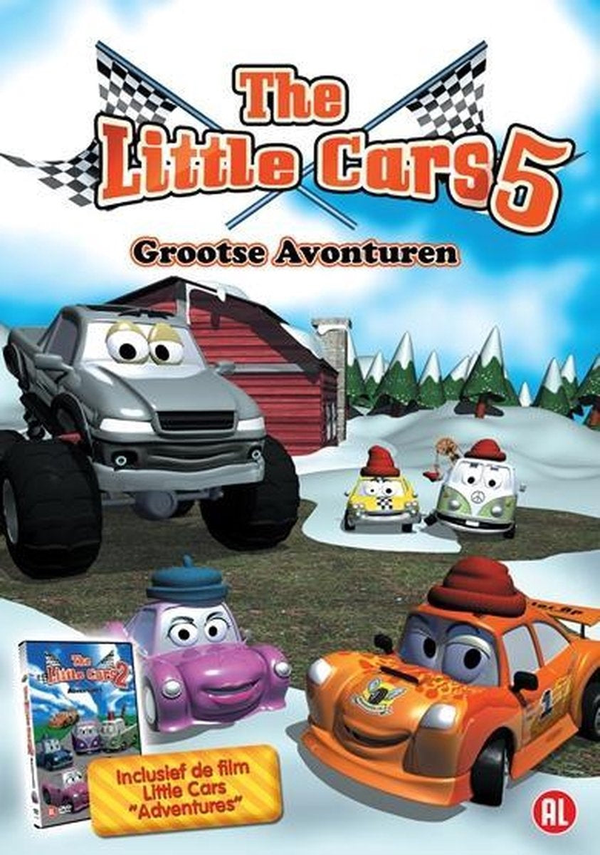 Little cars 5 – grootse avonturen – DVD
