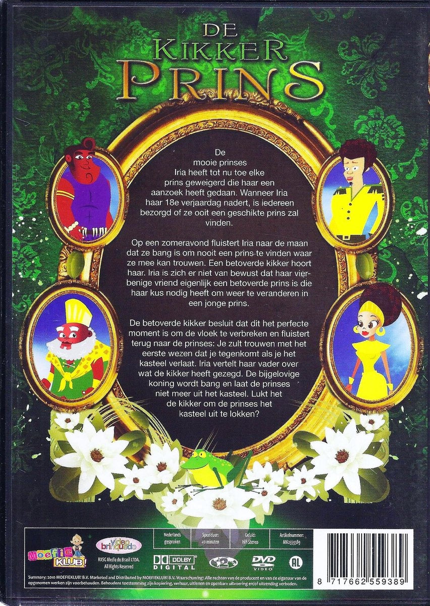 Kikker prins, de – DVD