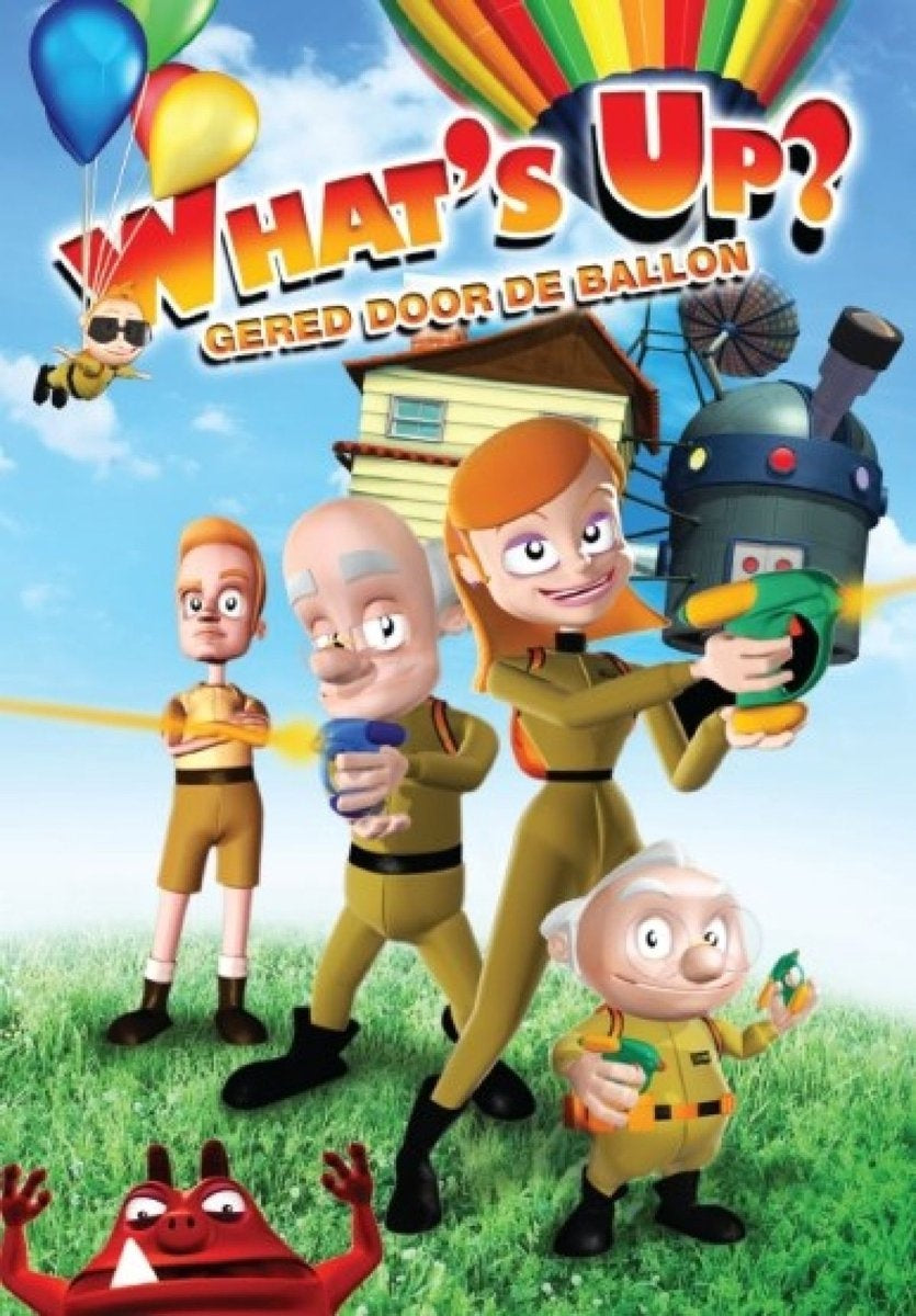 What's up? – gered door de ballon – DVD