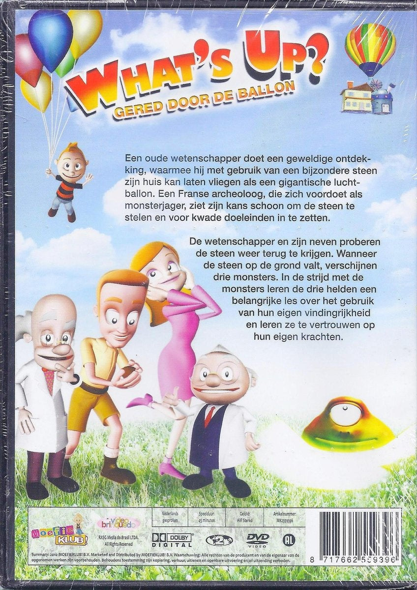 What's up? – gered door de ballon – DVD