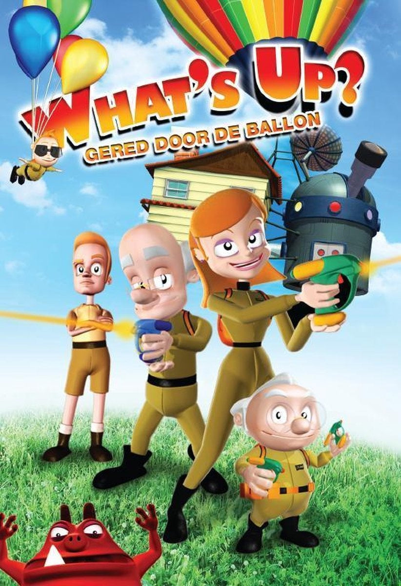 What's up? – gered door de ballon – DVD