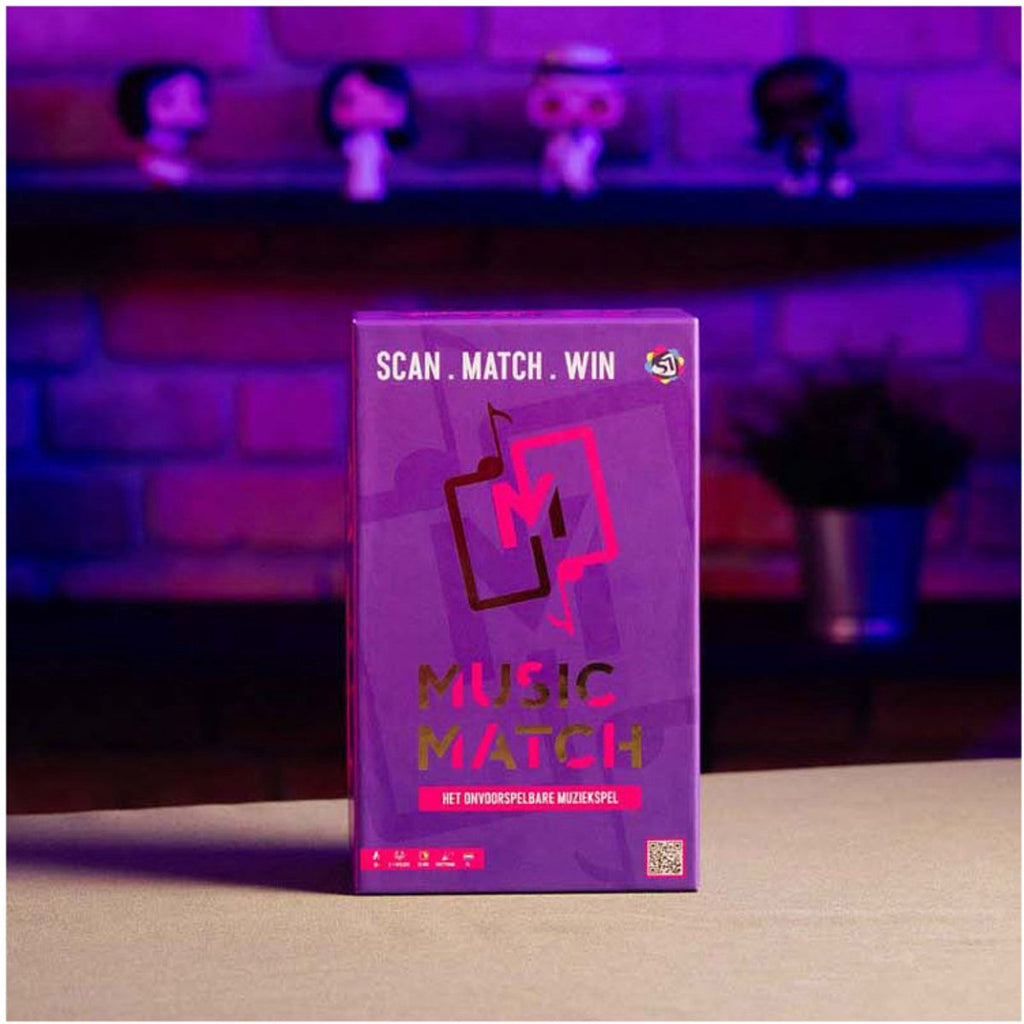 Music match – party game – muziekspel