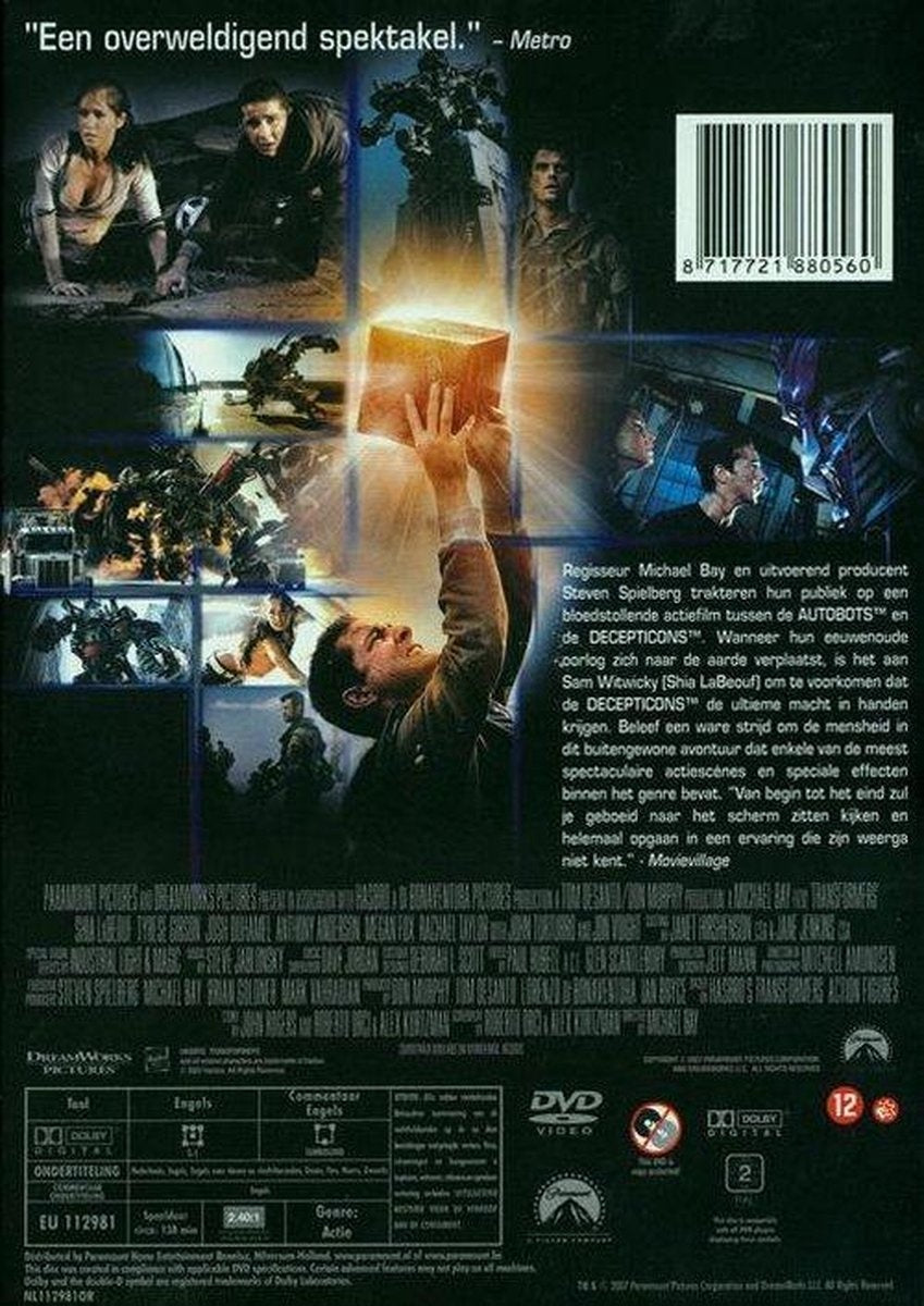 Speelfilm – transformers – DVD