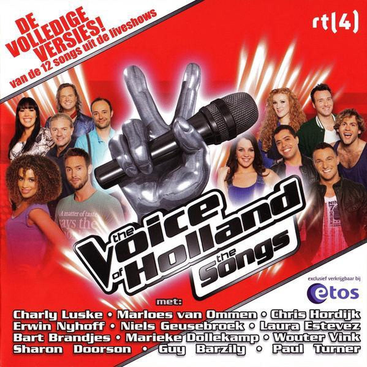 Voice of holland – the songs – CD