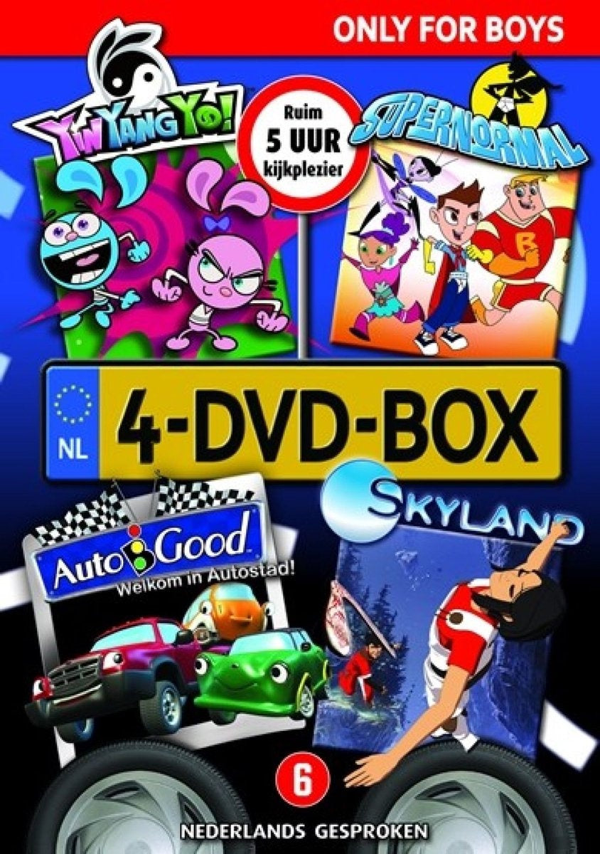 Only for boys box – DVD