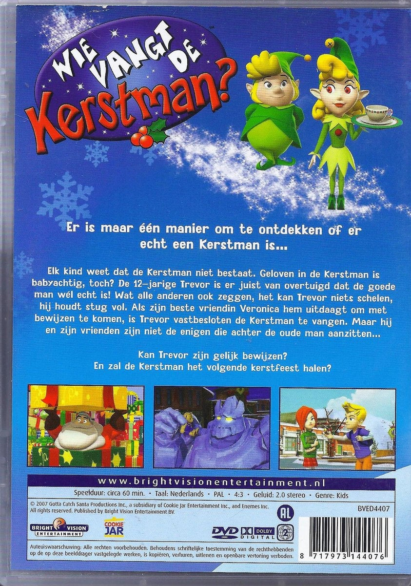 Wie vangt de kerstman – DVD