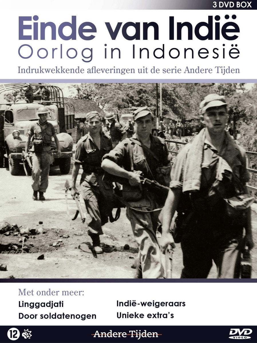 Einde van indië – oorlog in indonesië – DVD